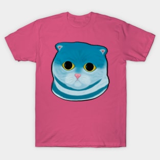 Blue cat T-Shirt